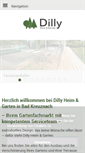 Mobile Screenshot of dilly-garten.de